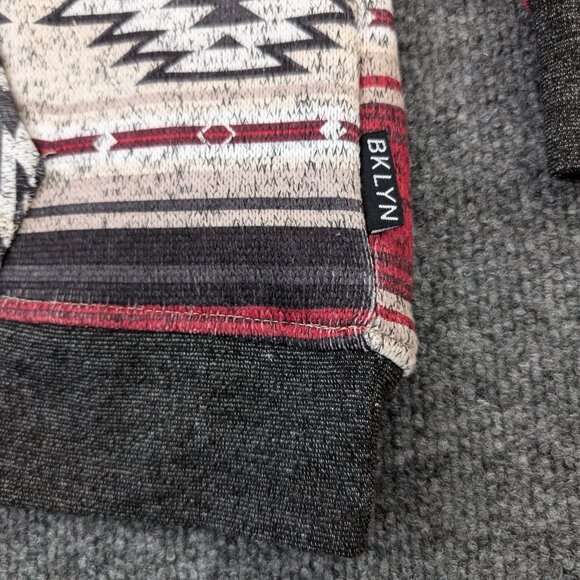 BROOKLYN CLOTH Jacket Men's XL Multicolor Southwest Full Zip Hooded Long Sleeve - Picture 8 of 14